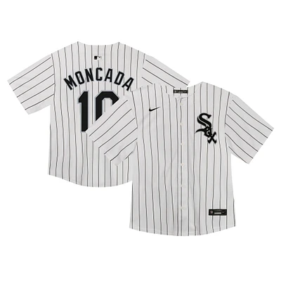 Maillot Nike Yoan Moncada pour tout-petits, blanc, Chicago White Sox, domicile