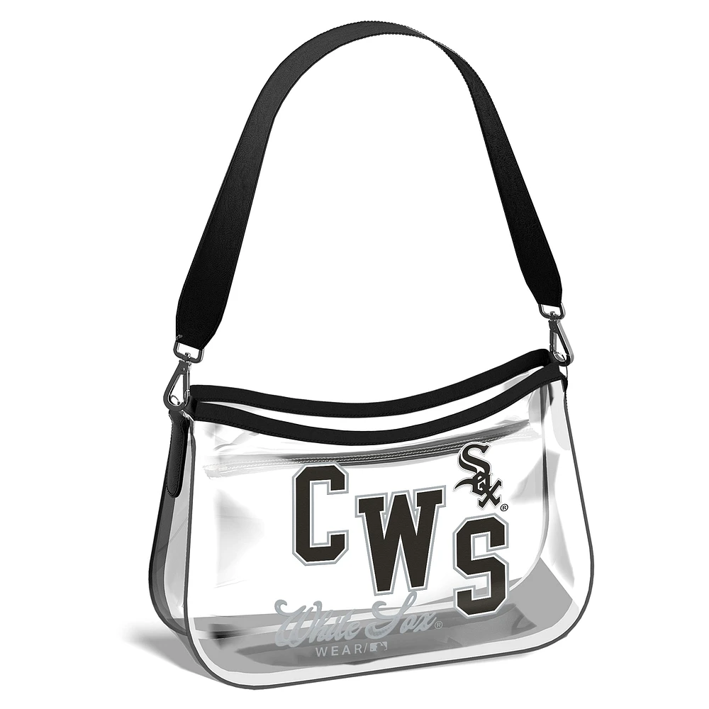 Mini sac à main transparent Stadium des Chicago White Sox de WEAR by Erin Andrews