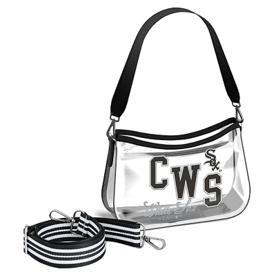 Mini sac à main transparent Stadium des Chicago White Sox de WEAR by Erin Andrews