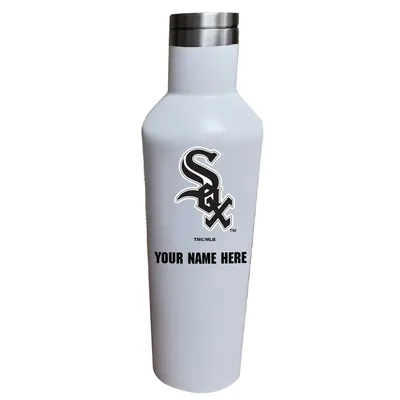 Chicago White Sox 17oz. Personalized Infinity Stainless Steel Water Bottle - White