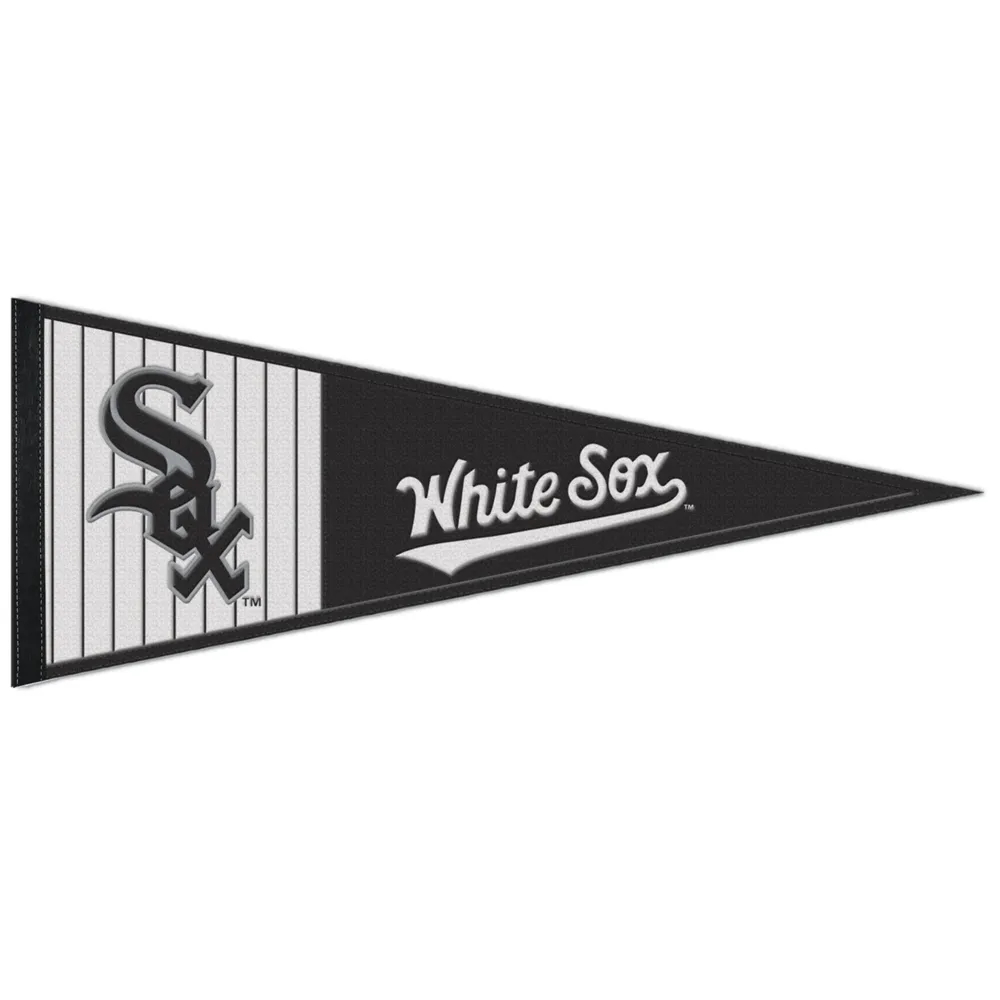 WinCraft Chicago White Sox 13" x 32" Fanion en laine avec logo principal