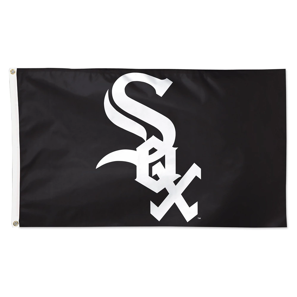 WinCraft Chicago White Sox 3' x 5' Drapeau simple face avec logo principal