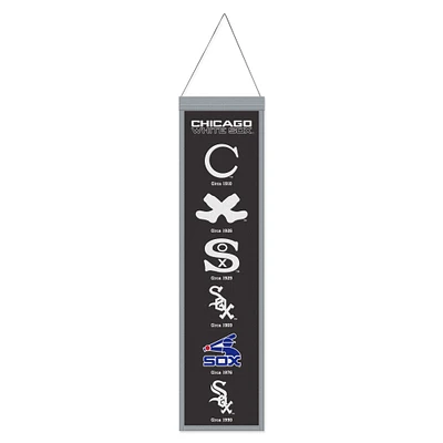 Bannière Evolution WinCraft Chicago White Sox 8" x 32"