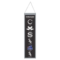 Bannière Evolution WinCraft Chicago White Sox 8" x 32"