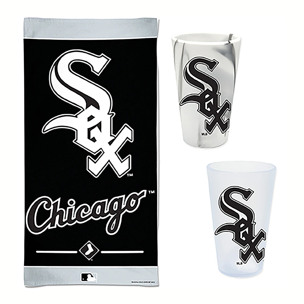 WinCraft Chicago White Sox Beach Day Accessories Pack