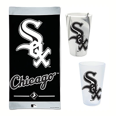 Pack d'accessoires pour la journée à la plage des White Sox de Chicago WinCraft