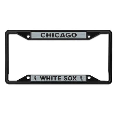 WinCraft Chicago White Sox Cadre de plaque d'immatriculation couleur chrome