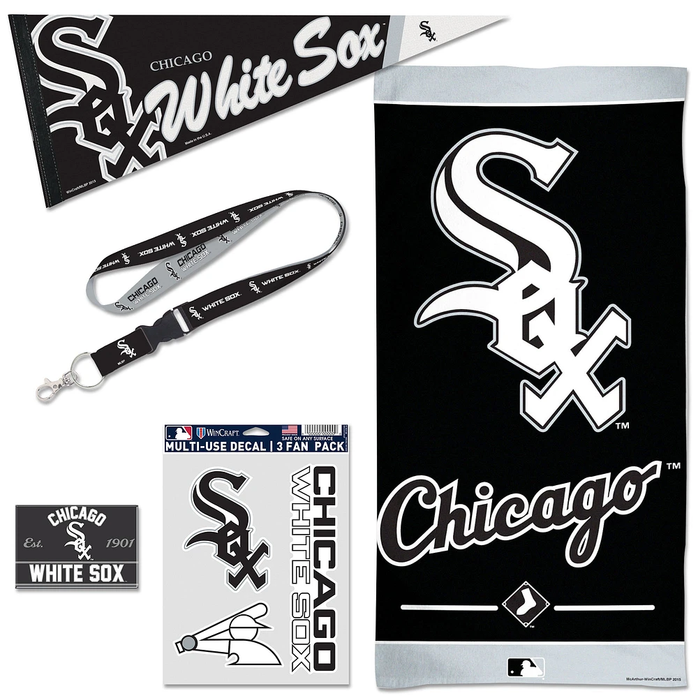 Pack d'accessoires pour supporters WinCraft Chicago White Sox House