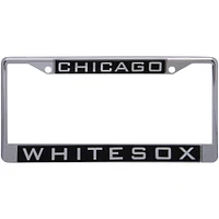 WinCraft Chicago White Sox Cadre de plaque d'immatriculation en métal incrusté au laser