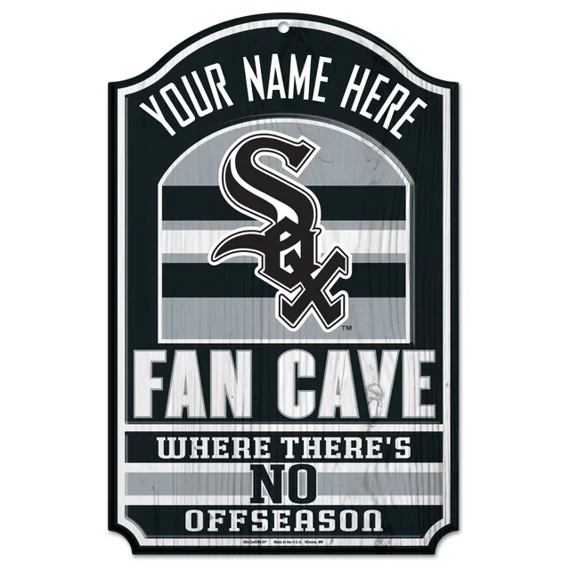 Men's Chicago White Sox Fanatics Branded Black Personalized