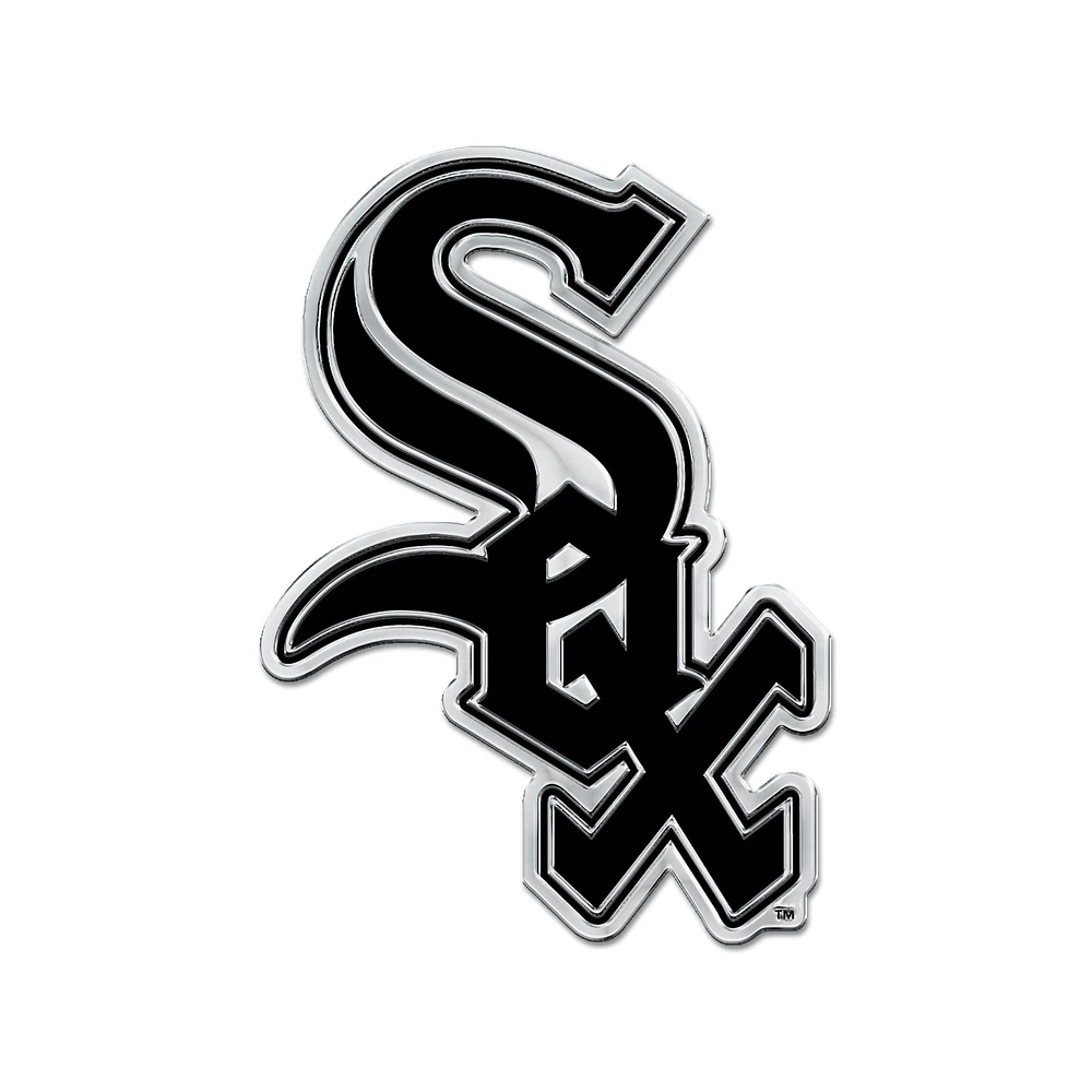 Emblème de voiture WinCraft Chicago White Sox Team Chrome