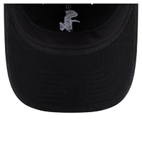 Women's New Era  Black Chicago White Sox Preppy Team 9TWENTY Adjustable Hat
