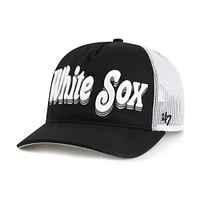 Casquette ajustable Biloxi Hitch noire Chicago White Sox '47 pour femme