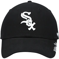 Women's '47 Black Chicago White Sox Team Miata Clean Up Adjustable Hat
