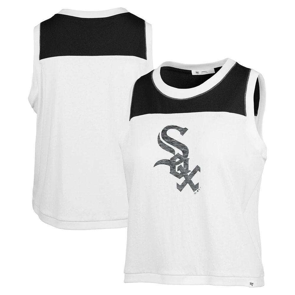 Débardeur '47 blanc Chicago White Sox Premier Zoey pour femme