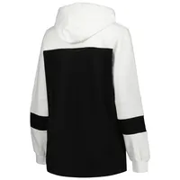 Women's Black Chicago White Sox Plus Colorblock Pullover Hoodie