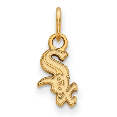 Chicago White Sox Women's 10k Yellow Gold Extra Small Pendant