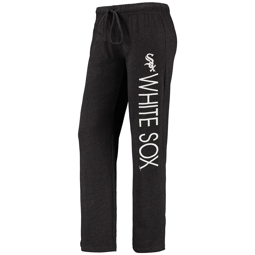 Concepts Sport Noir/Gris Chicago White Sox Meter Muscle Débardeur et pantalon Ensemble de nuit