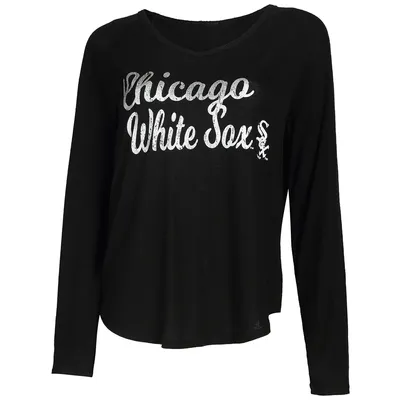 Concepts Sport Chicago Cubs Women's Gray Greenway Long Sleeve Top