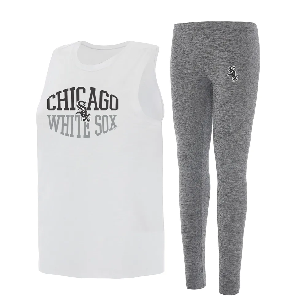 Lids Chicago White Sox Concepts Sport Women's Billboard Racerback Tank &  Shorts Sleep Set - Charcoal