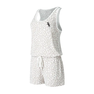 Combi-short en tricot Hacci Montana des White Sox de Chicago Concepts Sport pour femmes