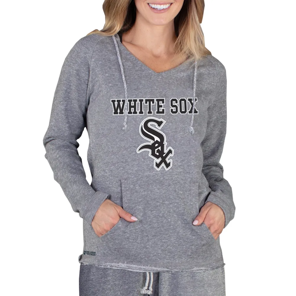 Chicago Cubs Womens Hoodie Sweater Sz M Long Sleeve Crop Top Gray