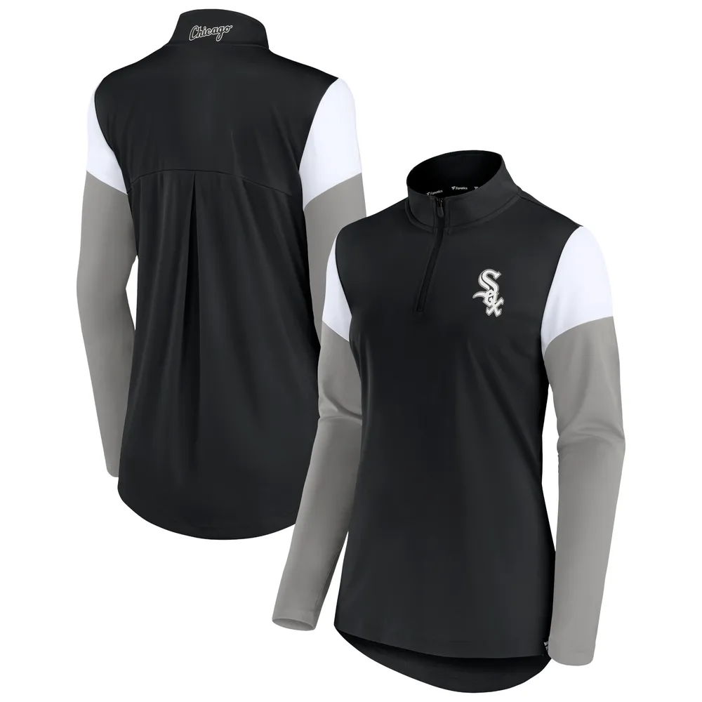 Men's Fanatics Branded Black/Gray Chicago White Sox Primary Logo Polo Combo Set