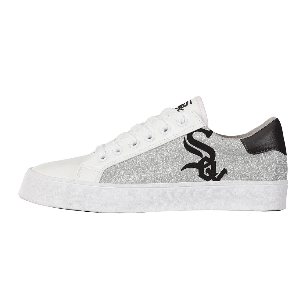 Women's FOCO Chicago White Sox Glitter Sneakers