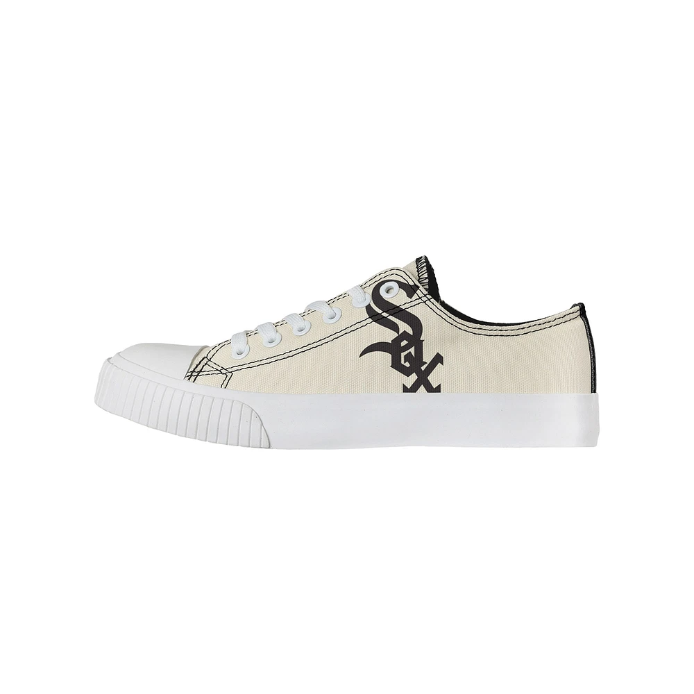 Chaussures en toile basses FOCO Chicago White Sox pour femmes