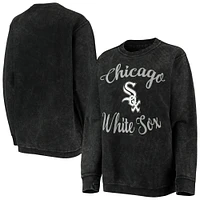 Sweat-shirt G-III 4Her by Carl Banks Chicago White Sox Script pour femme avec cordon confortable