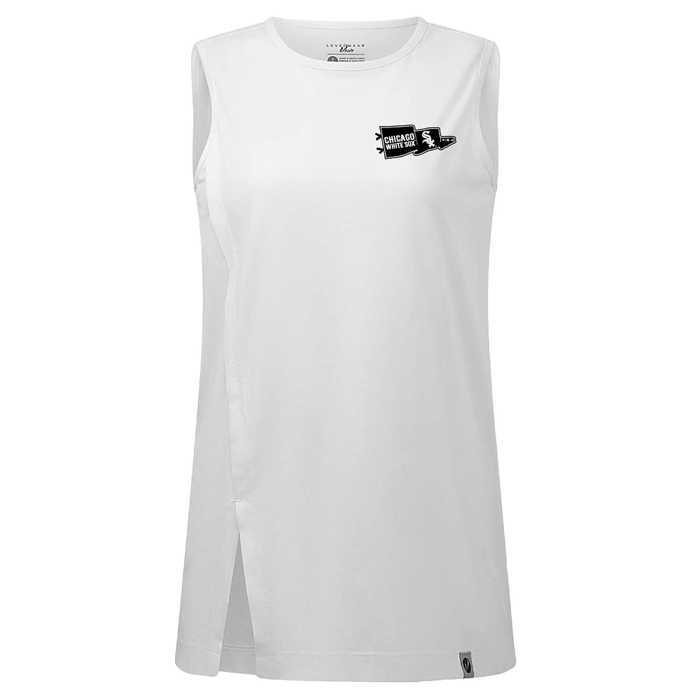 Débardeur blanc Influx Rafters des Chicago White Sox pour femme Levelwear
