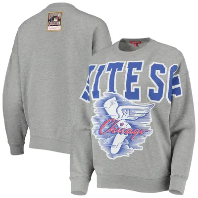 Lids St. Louis Cardinals Mitchell & Ness Women's Logo Lt 2.0 Pullover  Sweatshirt - Navy