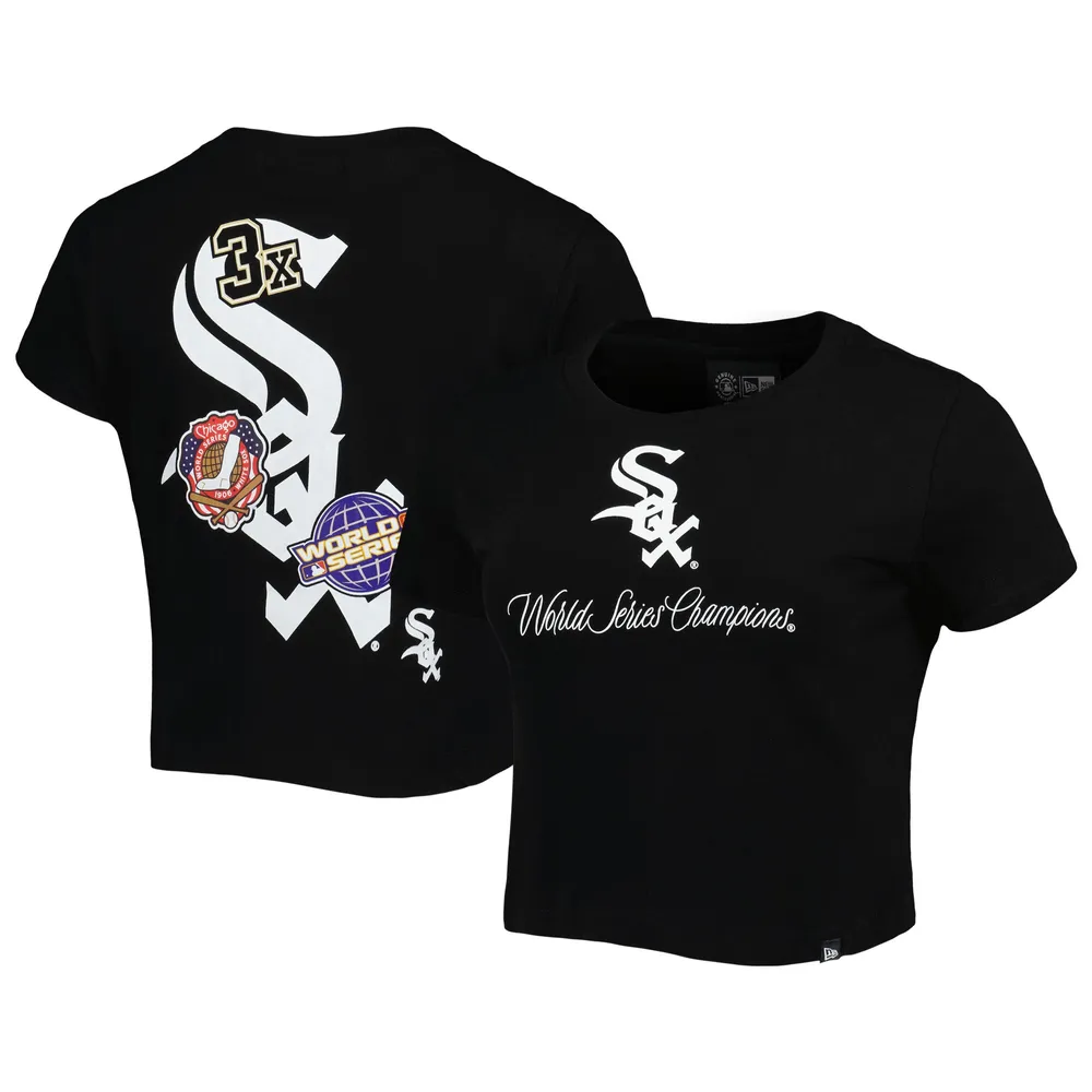Lids Chicago White Sox New Era Women's Historic Champs T-Shirt - Black