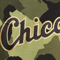 Women's New Era Green Chicago White Sox 2022 MLB Armed Forces Day Camo Racerback Tank Top