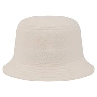 Women's New Era White Chicago Sox Chrome Cozy Bucket Hat