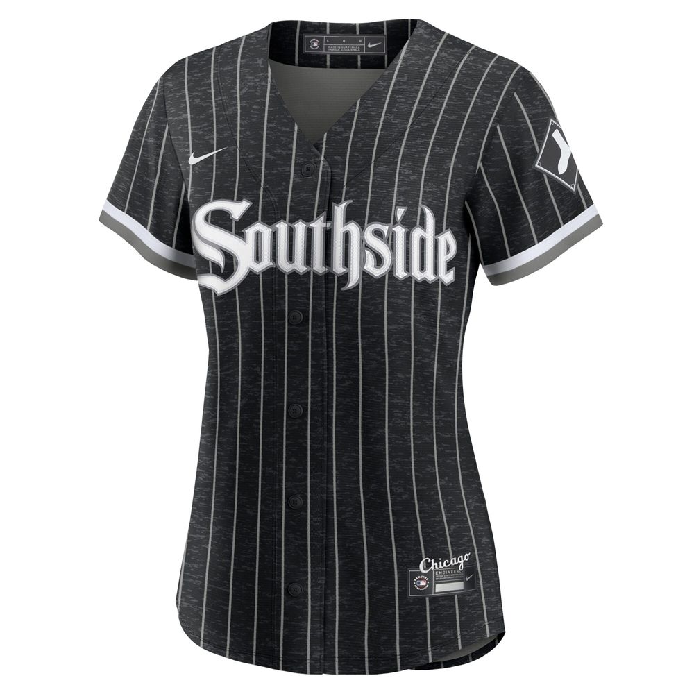 Women's Nike Black/Anthracite Chicago White Sox City Connect Replica Jersey