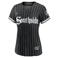 Maillot Nike Chicago White Sox City Connect Replica pour femme, noir/anthracite