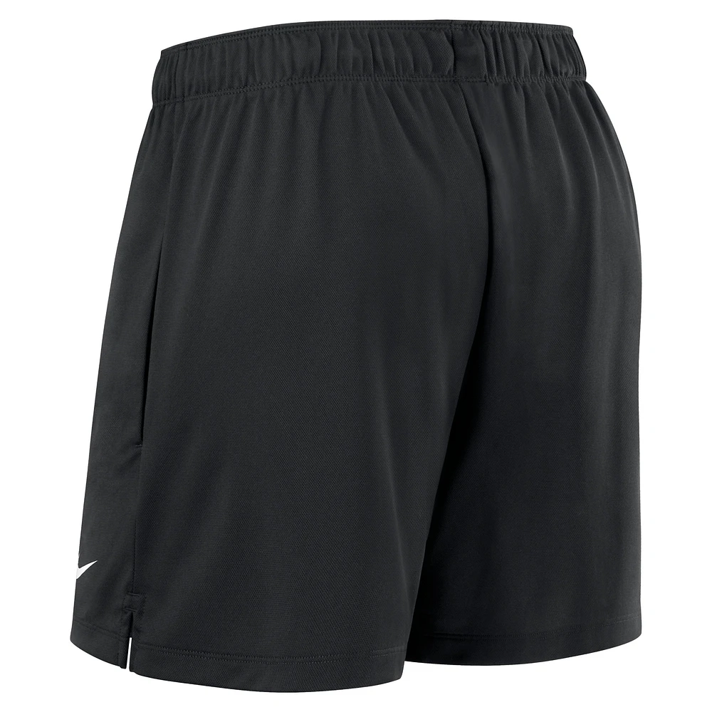 Short de performance d'entraînement City Connect Nike pour femme, Chicago White Sox Authentic Collection, noir