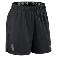 Women's Nike Black Chicago White Sox Authentic Collection Knit Shorts