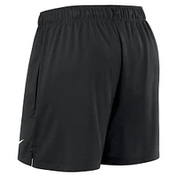 Women's Nike Black Chicago White Sox Authentic Collection Knit Shorts