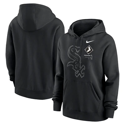 Sweat à capuche Nike Black Chicago White Sox Big Game pour femme