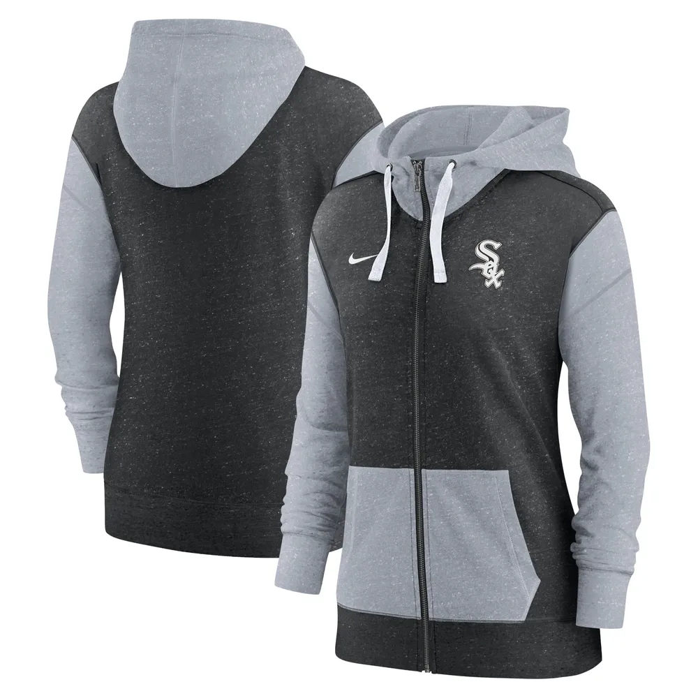 Fanatics MLB Women's Chicago Sox Gray Pullover Hoodie - White - S Each