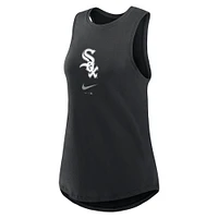 Débardeur Nike noir à col montant pour femme Chicago White Sox Legacy Icon Performance