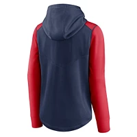 Women's Nike Navy/Red Chicago White Sox Authentic Collection Baseball Performance Full-Zip Hoodie