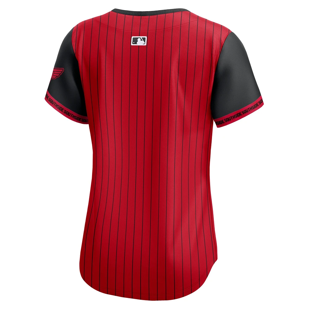 Women's Nike  Red/Black Chicago White Sox 2025 City Connect Limited Jersey