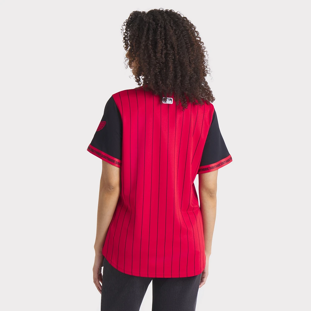 Women's Nike  Red/Black Chicago White Sox 2025 City Connect Limited Jersey
