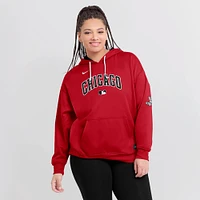 Sweat à capuche Nike rouge Chicago White Sox 2025 City Connect Authentic Collection Performance pour femme