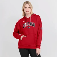 Sweat à capuche Nike rouge Chicago White Sox 2025 City Connect Authentic Collection Performance pour femme