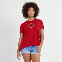 Women's Nike  Red Chicago White Sox 2025 City Connect Flowy Fashion Tri-Blend Performance T-Shirt
