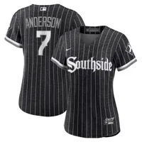 Women's Nike Tim Anderson Black Chicago White Sox City Connect Replica Player Jersey